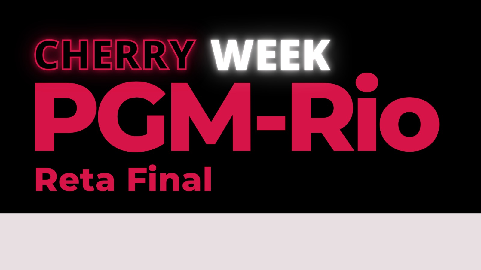 Combo PGM-Rio 2025 BF Combo PGM-Rio 2025 BF